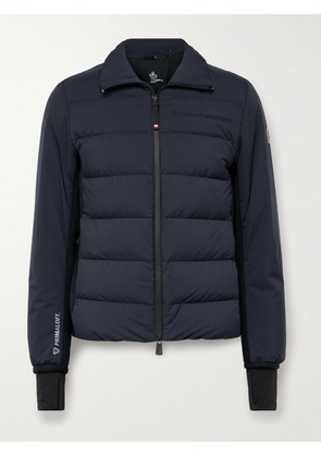 Moncler Grenoble - Araripe Stretch-Jersey Trimmed Quilted Down Ski Jacket - Men - Blue - 0