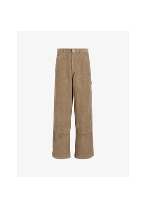 Mens Allsaints Dunstan Straight-Leg Corduroy Trousers