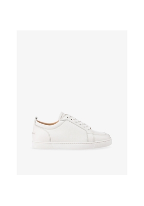 Mens Christian Louboutin Rantulow Grained Leather Sneakers