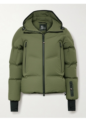 Moncler Grenoble - Quilted Tech-Poplin Hooded Down Jacket - Men - Green - 1