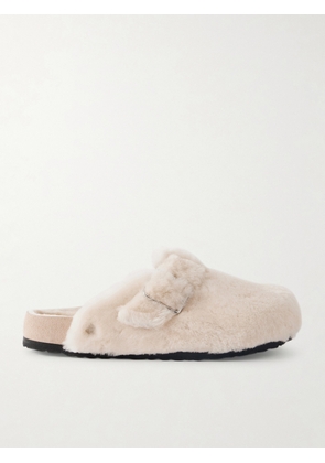 BIRKENSTOCK 1774 - Boston Shearling Clogs - Men - Neutrals - EU 41