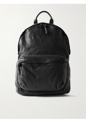 Officine Creative - Ignis Leather Backpack - Men - Black