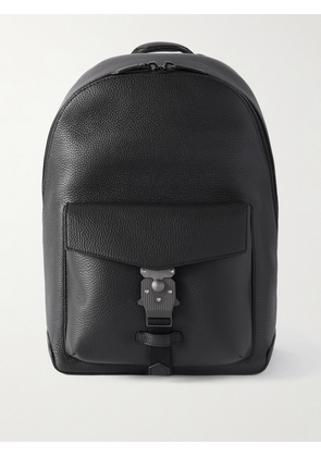 Montblanc - M-Lock 4810 Full-Grain Leather Backpack - Men - Black