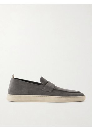 Officine Creative - Herbie 001 Suede Loafers - Men - Gray - EU 40