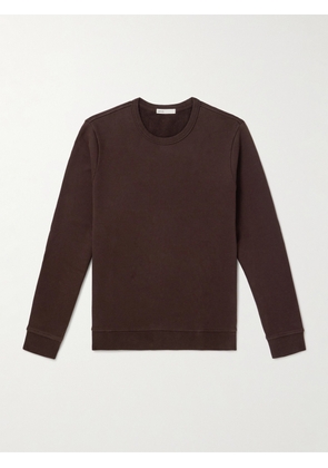 Onia - Stretch Cotton-Jersey Sweatshirt - Men - Brown - S