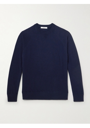 Mr P. - Charlie Merino Wool and Cashmere-Blend Sweater - Men - Blue - XS