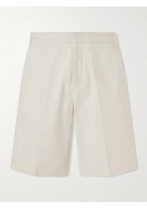 Orlebar Brown - Laurent Straight-Leg Stretch-Cotton Shorts - Men - Neutrals - UK/US 30