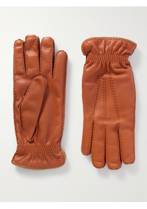 Brunello Cucinelli - Leather Gloves - Men - Brown - M