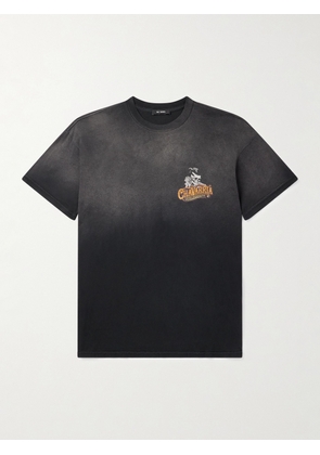 Willy Chavarria - Chavarria Pomade Easy Logo-Print Cotton-Jersey T-Shirt - Men - Black - S