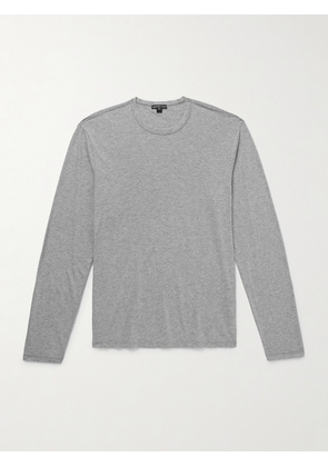 James Perse - Lotus Slim-Fit Cotton-Jersey T-Shirt - Men - Gray - 1