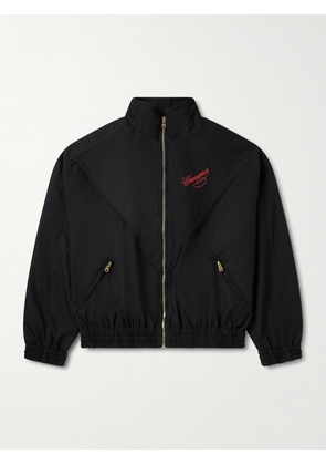 Willy Chavarria - Ruff Rider Logo-Embroidered Wool Bomber Jacket - Men - Black - S