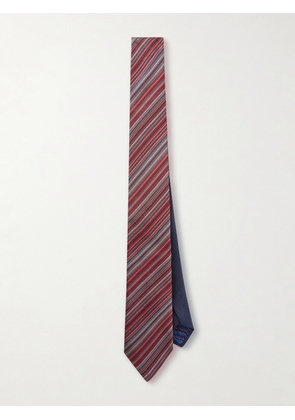 Missoni - 7cm Striped Silk-Jacquard Tie - Men - Red