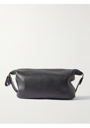 Bennett Winch - Full-Grain Leather Wash Bag - Men - Black