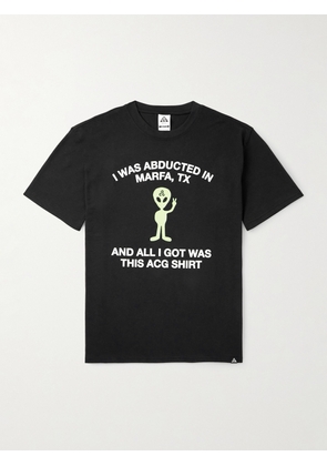 Nike - ACG Alien Printed Dri-FIT T-Shirt - Men - Black - XS