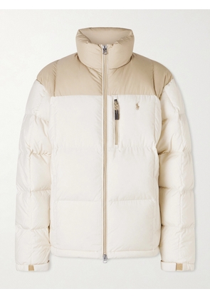 Polo Ralph Lauren - Gorham Oversized Quilted Recycled-Ripstop Down Jacket - Men - Neutrals - S