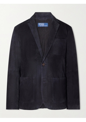Polo Ralph Lauren - Suede Blazer - Men - Blue - S