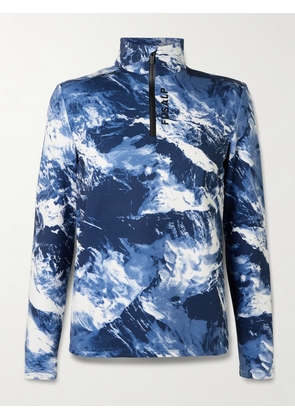 Fusalp - Timothy Printed Half-Zip Ski Base Layer - Men - Blue - S