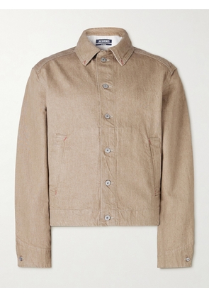Jacquemus - La Veste De-Nîmes Mirada Denim Jacket - Men - Neutrals - IT 46