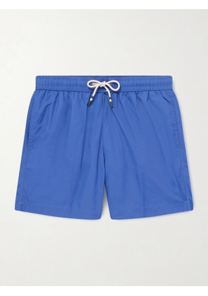 Hartford - Slim-Fit Mid-Length Recycled Swim Shorts - Men - Blue - S