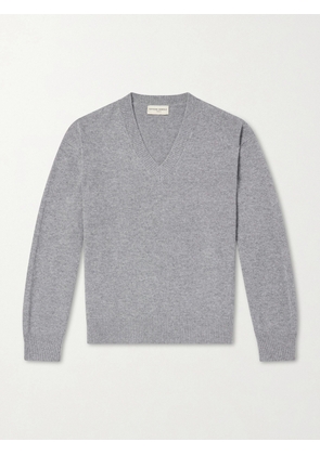 Officine Générale - Manu Cashmere Sweater - Men - Gray - S