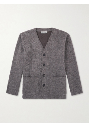 Our Legacy - Brushed-Knit Cardigan - Men - Gray - IT 44