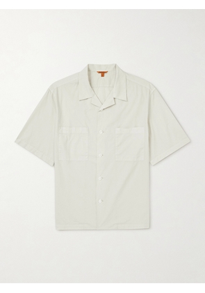 Barena - Solana Camp-Collar Cotton-Poplin Shirt - Men - Neutrals - IT 46