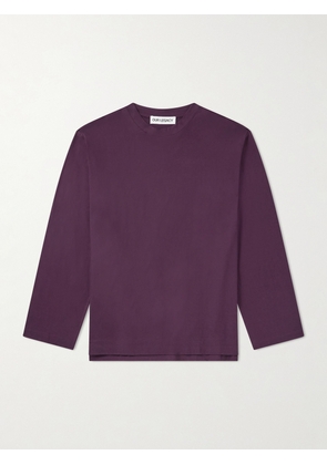 Our Legacy - Box Cotton-Jersey T-Shirt - Men - Burgundy - IT 44