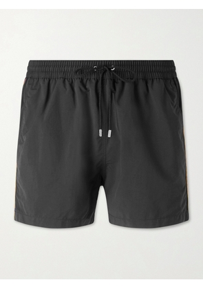Paul Smith - Straight-Leg Short-Length Recycled Swim Shorts - Men - Black - S