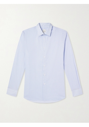 Paul Smith - Striped Cotton-Poplin Shirt - Men - Blue - UK/US 15