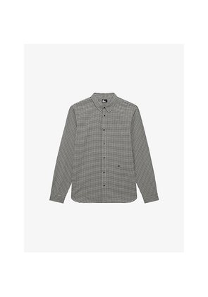 Mens The Kooples Checked Slim-Fit Cotton Shirt