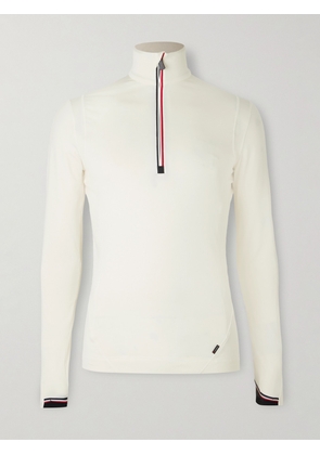 Moncler Grenoble - Polartec® Power Grid™ Half-Zip Base Layer - Men - White - S