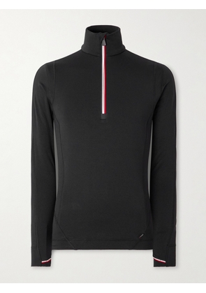 Moncler Grenoble - Polartec® Power Grid™ Half-Zip Base Layer - Men - Black - S