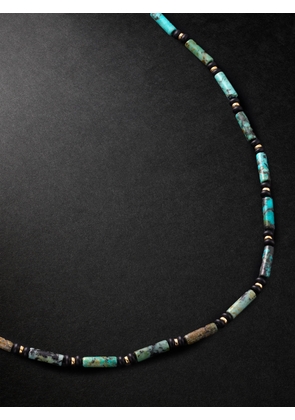 JIA JIA - Gold Onyx Necklace - Men - Gold