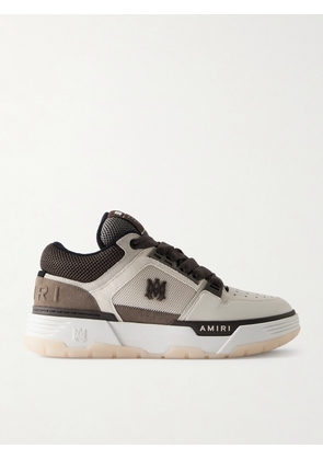 AMIRI - MA-1 Mesh, Suede and Leather Sneakers - Men - White - EU 40