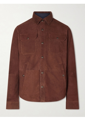 Polo Ralph Lauren - Suede Shirt Jacket - Men - Brown - S