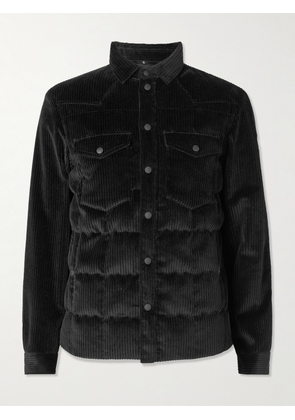Moncler Grenoble - Gelt Cotton-Blend Corduroy Down Ski Jacket - Men - Black - 1