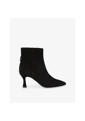 Womens KG Kurt Geiger Aria Suede Heeled Ankle Boots