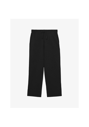 Mens Reiss Monterey Relaxed-Fit Cotton-Jersey Jogging Bottoms