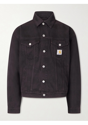 Carhartt WIP - Everson Logo-Appliquéd Denim Jacket - Men - Brown - XS
