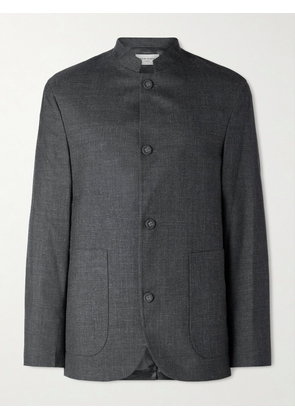 Officine Générale - Meryl Virgin Wool, Silk and Linen-Blend Jacket - Men - Gray - IT 44