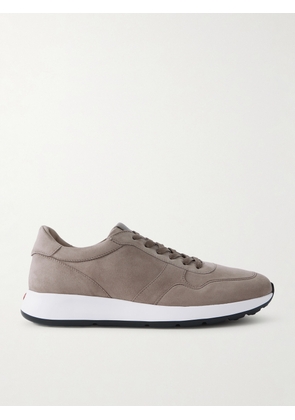 Tod's - Red Dot Suede Sneakers - Men - Brown - UK 7