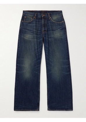 Nudie Jeans - Loud Larry Wide-Leg Organic Jeans - Men - Blue - 30W 32L