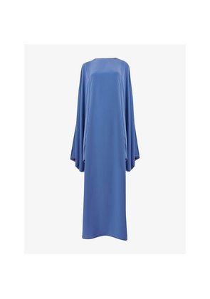 Womens Leem Contrast Split-Sleeve Woven Kaftan