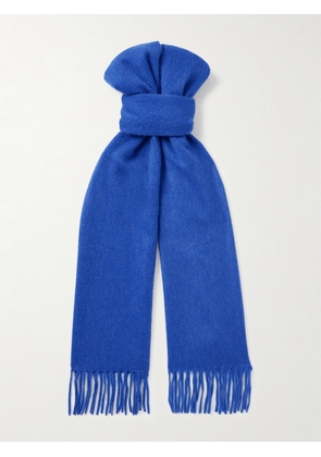 Charvet - Cashmere Scarf - Men - Blue
