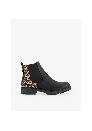 Womens Blowfish Malibu Raffal Faux-Leather Chelsea Boots