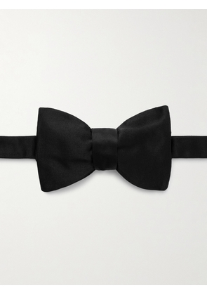 Favourbrook - Pre-Tied Silk-Satin Bow Tie - Men - Black