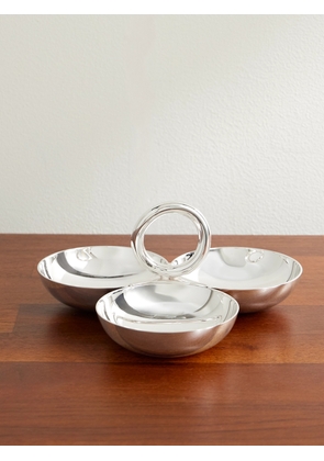 Christofle - Vertigo Small Silver-Plated Bowl Set - Men - Silver