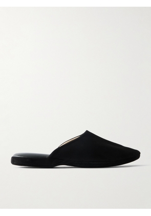 Charvet - Suede Slippers - Men - Black - S