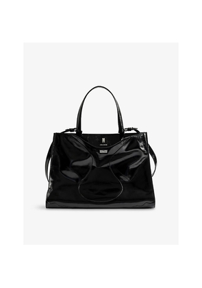 Womens Zadig&Voltaire Jack Patent-Leather Tote Bag