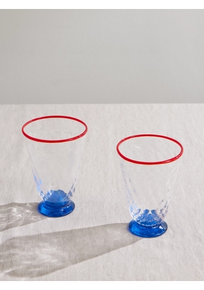 La DoubleJ - Set of Two Murano Glasses - Men